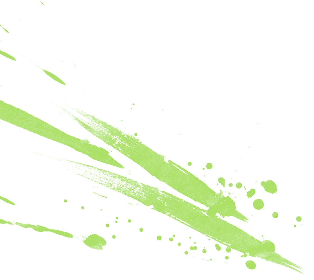 Green Ink Strokes